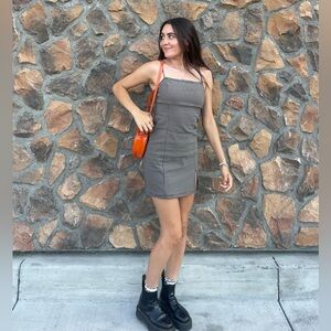 Garage - Black and White Mini Dress